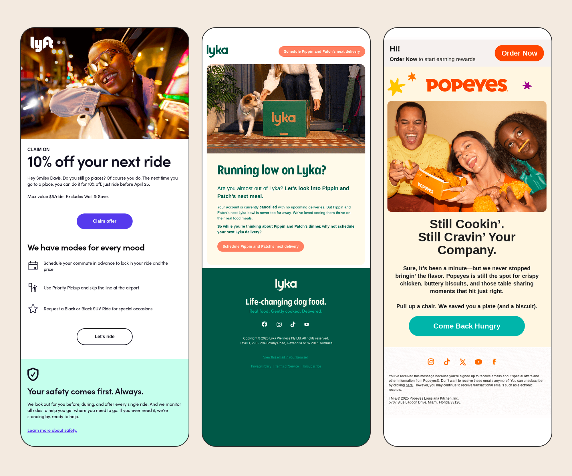 Customer Winback Flow Example
